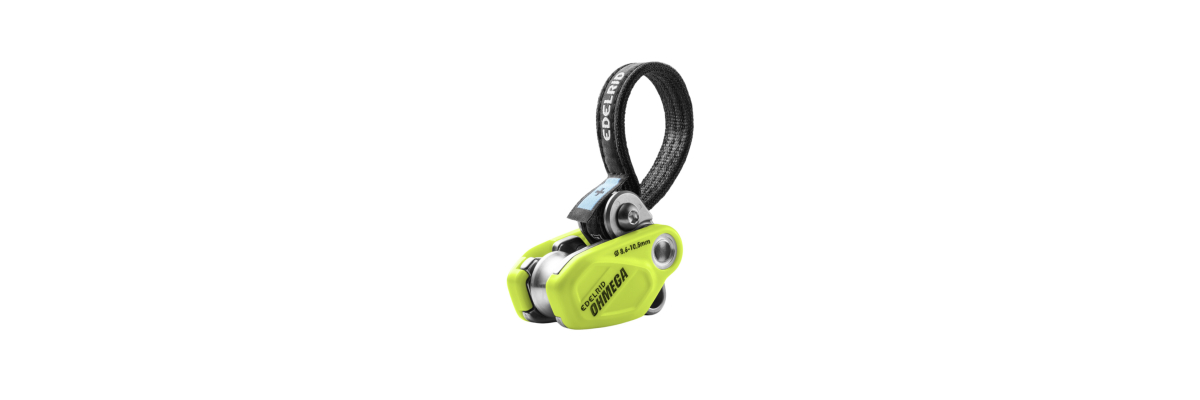 Das Edelrid Ohmega ist ab sofort lieferbar - Das Edelrid Ohmega ist ab sofort bei der Alpinsport Basis lieferbar