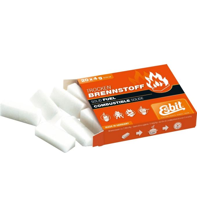 Esbit - Trockenbrennstofftabletten 20 x 4 g