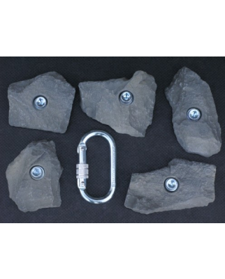 KS-Klettergriffe - Schesaplana Naturstein-Optik
