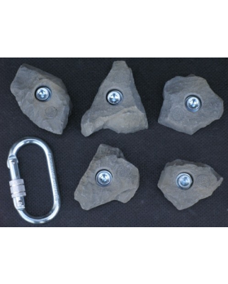 KS-Klettergriffe - Hochiss Naturstein-Optik