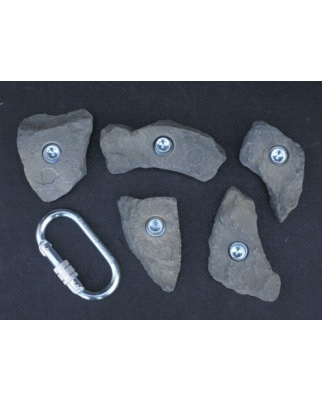KS-Klettergriffe - Freschen grey