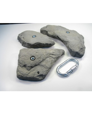 KS-Klettergriffe - Aletsch grey