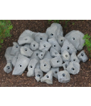 KS-Klettergriffe - Set Naturstein 66er