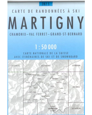 Schweizer Landeskarten - Blatt 282 S Martigny