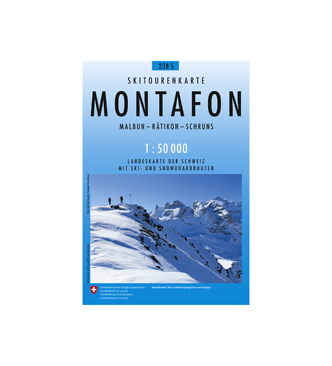 Schweizer Landeskarten - Blatt 238 S Montafon