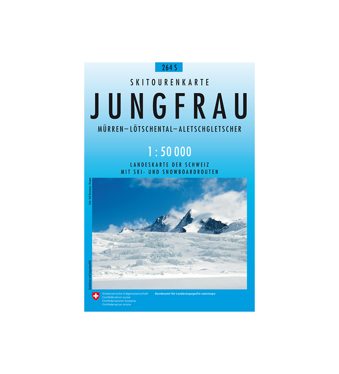 Schweizer Landeskarten - Blatt 264 S Jungfrau
