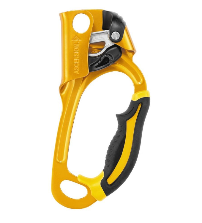 Petzl - Ascension rechts (gelb)