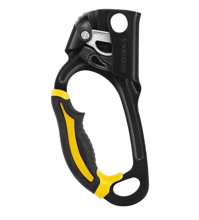 Petzl - Ascension links (schwarz/gelb)