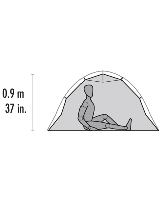 MSR - Carbon Reflex 1 Tent, V2