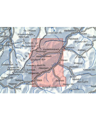 DAV - Blatt 2/2 Allgäuer-Lechtaler Alpen, östliches Blatt