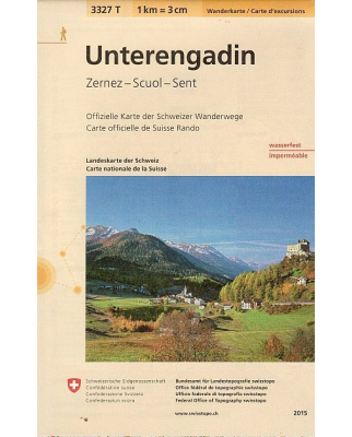 Schweizer Landeskarten - Blatt 3327 T Unterengadin