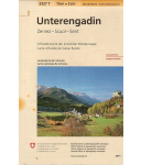 Schweizer Landeskarten - Blatt 3327 T Unterengadin