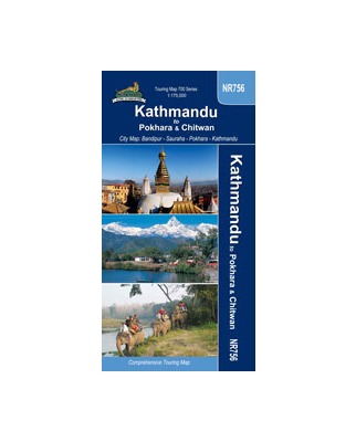 Himalayan Map House - NR 756 Kathmandu to Pokhara &...