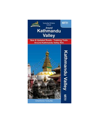 Himalayan Map House - NR 751 Around Kathmandu Valley
