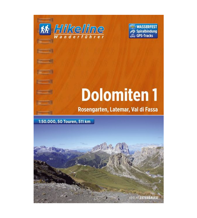 Hikeline Wanderführer - Dolomiten 1