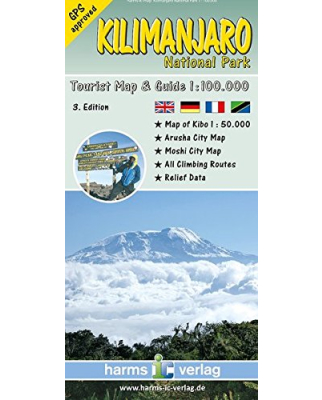 Harms IC Verlag Wanderkarte - Kilimanjaro