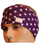 Schädlgwand - Stirnband Purple Stars