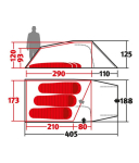 Wechsel Tents - Outpost 3 Travel Line Oak