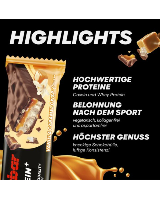 PowerBar - Protein Plus Caramel Vanilla Crisp