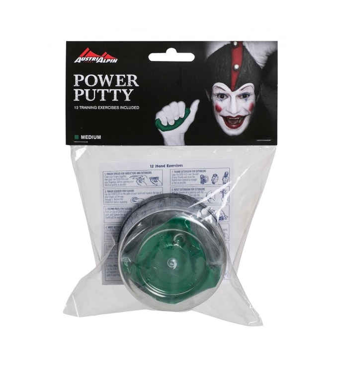 Austri Alpin - Power Putty grün (mittel)