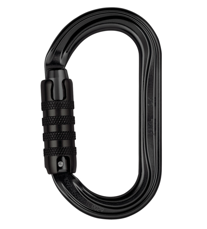 Petzl - OK Triact Lock schwarz