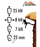 Petzl - OK Triact Lock schwarz