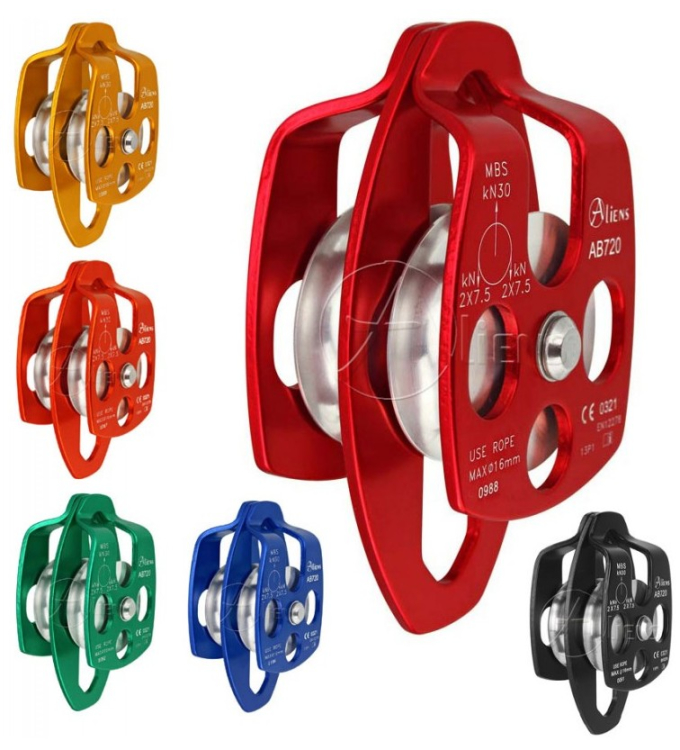 Aliens - Big Double Pulley Open