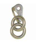 Raumer - Rock 10mm Inox Bohrhakenlasche mit zwei Ringen
