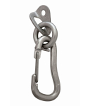 Raumer - Rock 10mm Inox Lasche mit Ring und Karabiner