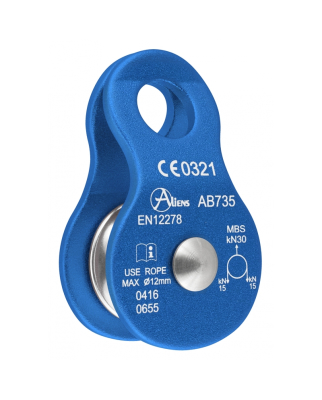 Aliens - Standard Pulley 30kN blue