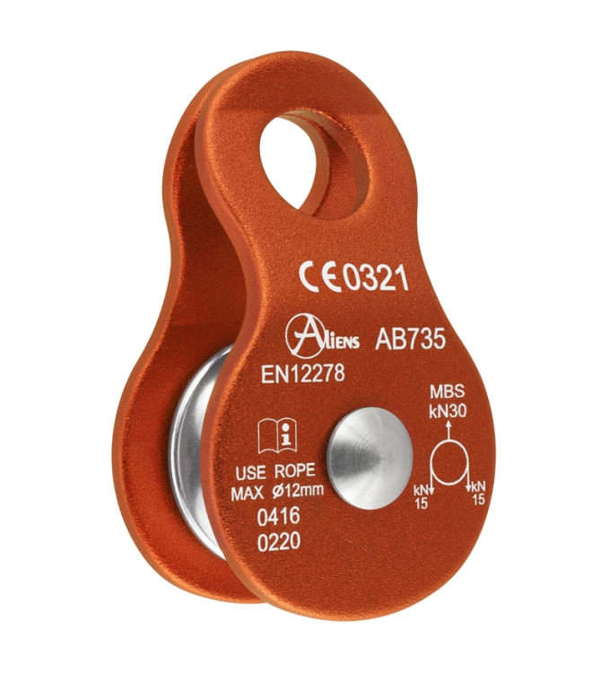 Aliens - Standard Pulley 30kN orange