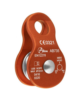 Aliens - Standard Pulley 30kN orange