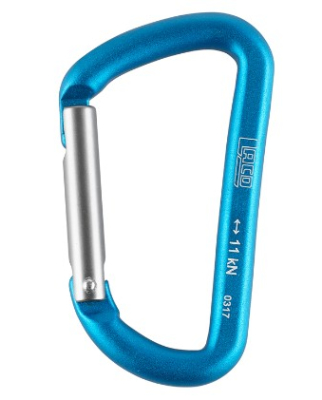 LACD - Accessory Biner Straight 80mm blue