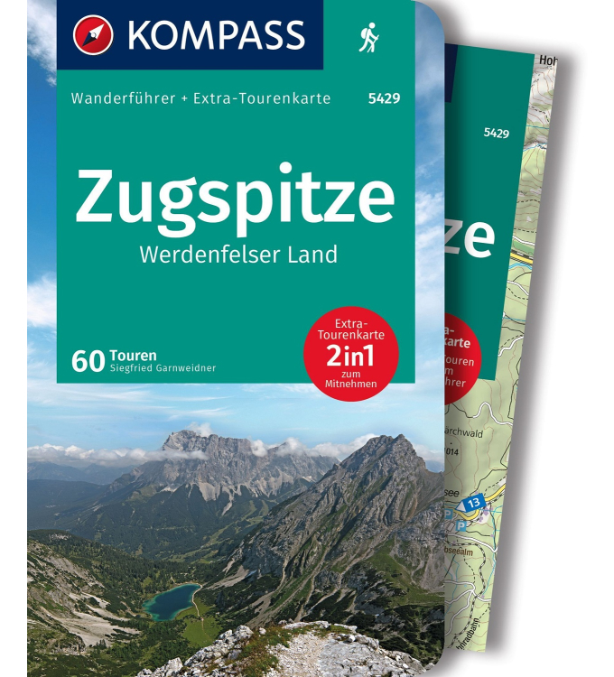 Kompass - Zugspitze und Werdenfelser Land Wanderführer