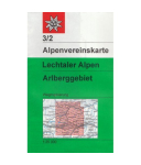 DAV - Blatt 3/2 Lechtaler Alpen, Arlberg