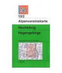 DAV - Blatt 10/2, Hochkönig, Hagengebirge