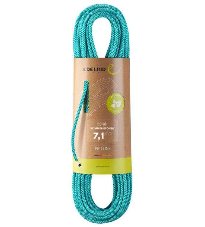 Edelrid - Skimmer Eco Dry 7,1mm icemint 50m