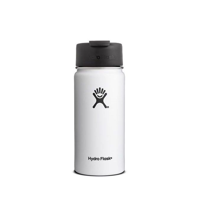 Hydro Flask - 473 ml Kaffeebecher mit Flip Lid-Verschluss white