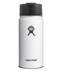 Hydro Flask - 473ml Kaffeebecher with Flip Lid white