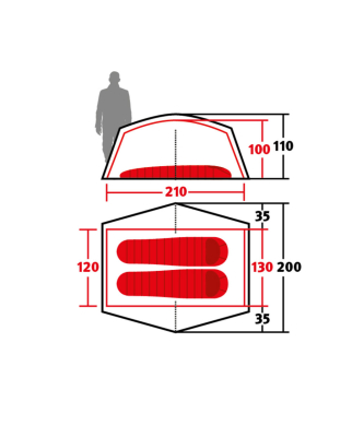 Wechsel Tents - Venture 2 Travel Line