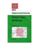DAV - Blatt 30/2 Ötztaler Alpen, Weißkugel
