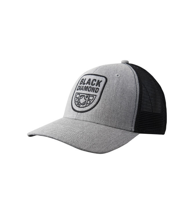Black Diamond - BD Trucker Hat heathered aluminum/black