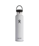 Hydro Flask - 709 ml Standart Mouth Thermosflasche white