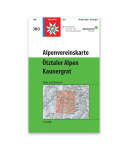 DAV - Blatt 30/3 Ötztaler Alpen, Kaunergrat