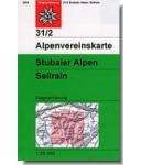 DAV - Blatt 31/2 Stubaier Alpen, Sellrain