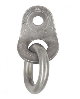 Fixe Climbing - C-Umlenker Edelstahl 316L mit Ring M10