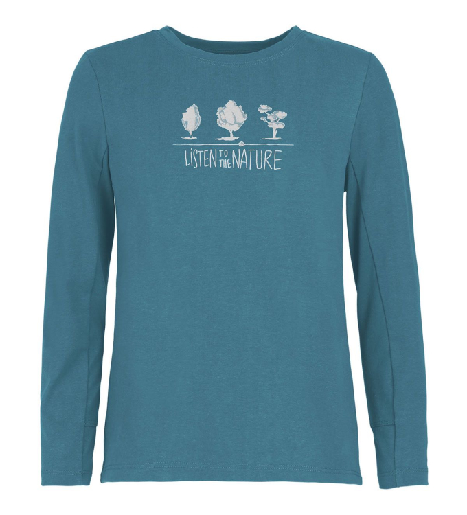 E9 - B Trees Kinder Langarmshirt green lake
