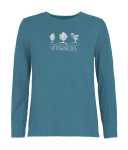 E9 - B Trees Kinder Langarmshirt green lake