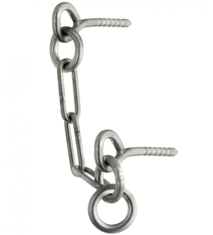 Fixe Climbing - D-Umlenker Edelstahl mit Klebeankern 160mm