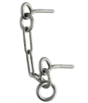 Fixe Climbing - D-Umlenker Edelstahl mit Klebeankern 160mm